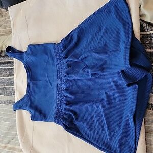 Shein short set blue size s-4
